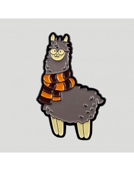 Alpaca in a scarf